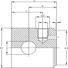 Fond de vérin diamètre 16,2 alésage 40 NIP UNIVERSEL DC39BEVDN040