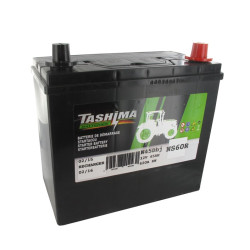 Batterie NS60R  Prête à l'emploi sans entretien - borne + à droite - TASHIMA - KUBOTA 00580.54523
