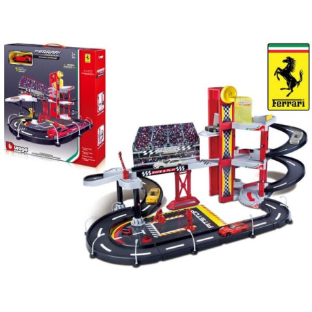 Garage Ferrari pour enfants BBURAGO BB1830197