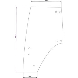 Vitre de portière UNIVERSEL 117810030010KR