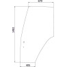 Vitre de portière UNIVERSEL 82000396KR