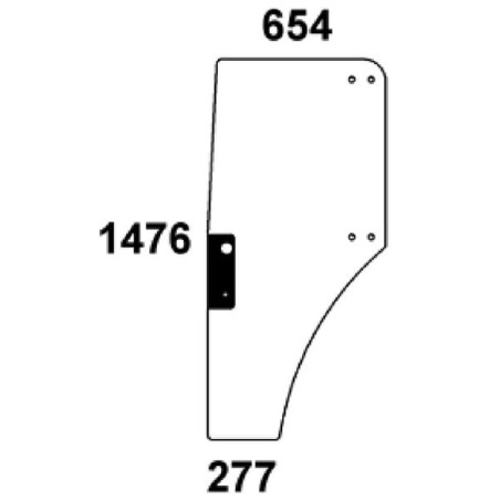 Vitre de portière UNIVERSEL ER047314N
