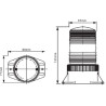 Gyrophare UNIVERSEL LA20061