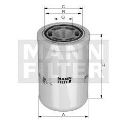 Filtre hydraulique MANN-FILTER WH9602
