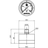 Indicateur - optique MP-FILTRI MP9VRP01