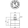 Indicateur - optique MP-FILTRI MP9VSP01