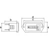 Indicateur de charge batterie UNIVERSEL I00071