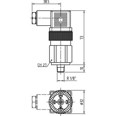 Indicateur électrique MP-FILTRI MP9E0P01