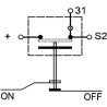 Interrupteur à poussoir PNEUTRON 11135080PN
