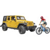 Jeep Wrangler miniature BRUDER U02543