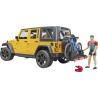 Jeep Wrangler miniature BRUDER U02543