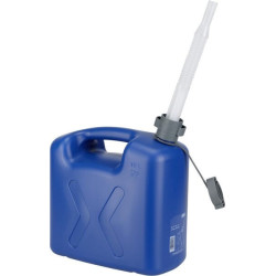 Jerrican plastique avec bec verseur 10L Bleu PRESSOL TOG2030