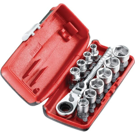 Jeu de 11 douilles 1/4" FACOM RXPICOPB