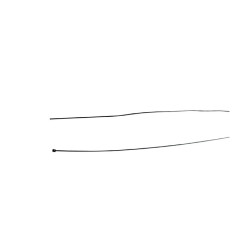 Câble souple UNIVERSEL à embout tonneau diamètre 6 mm - longueur 3000 mm