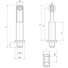Dispositif de verrouillage UNIVERSEL FT0002
