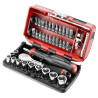 Jeu de douilles 1/4" FACOM R181NANOPB
