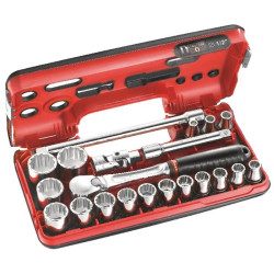 Jeu de douilles 12 pans 1/2" FACOM SLDBOX112PB