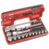 Jeu de douilles 12 pans 1/2" FACOM SLDBOX112PB