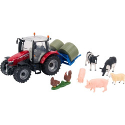 Animaux de la ferme et tracteur miniature UNIVERSEL B43205