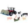 Animaux de la ferme et tracteur miniature UNIVERSEL B43205