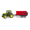 Tracteur miniature John Deere 6920 avec remorque basculante BRUDER U02057