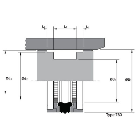 Joint HALLITE ZA10082224DBM