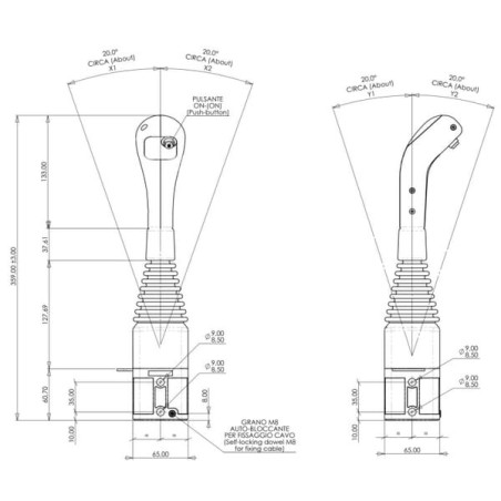 Joystick INDEMAR IMCL60191B
