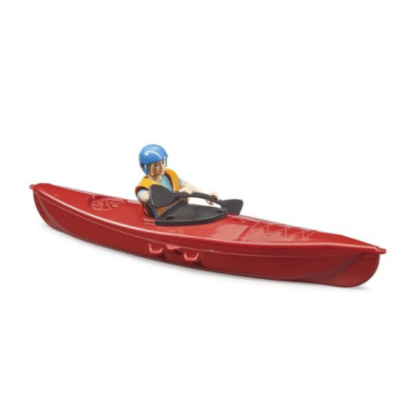 Kayak avec kayakiste miniature BRUDER U63155
