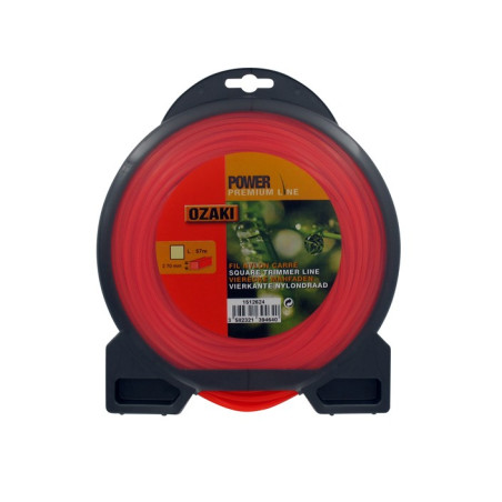 Coque fil nylon carré OZAKI 57 m diamètre 2,70 mm
