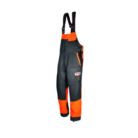 Salopette de bûcheronnage SOLIDUR Taille M - Norme CE EN381-5