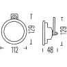 Klaxon HELLA 3SB002768031