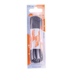 Lacet rond noir bleu 120cm UNIVERSEL 72120D9788