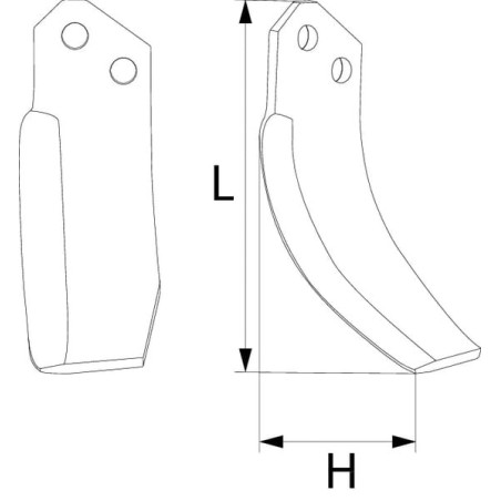 Lame UNIVERSEL RB70233
