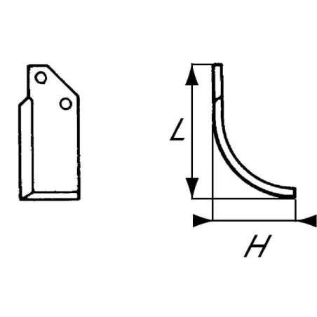 Lame UNIVERSEL RB25014