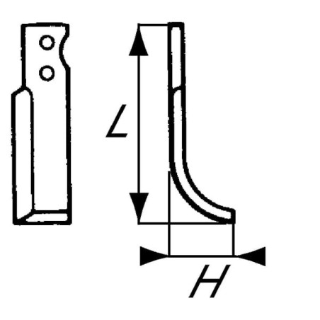 Lame UNIVERSEL RB25017
