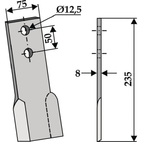 Lame UNIVERSEL CK4720R