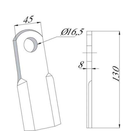 Lame MASCHIO T21004050R