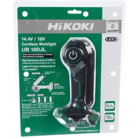 Lampe HIKOKI UB18DJLL0Z