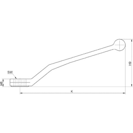 Levier PISTER KH909B