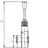 Levier WALVOIL SV10B01G056