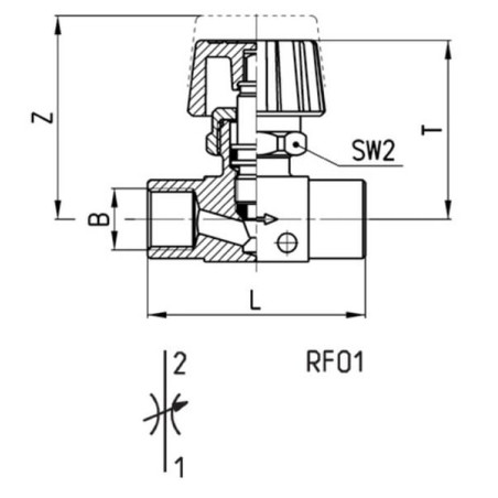 Limiteur débit CAMOZZI 283018