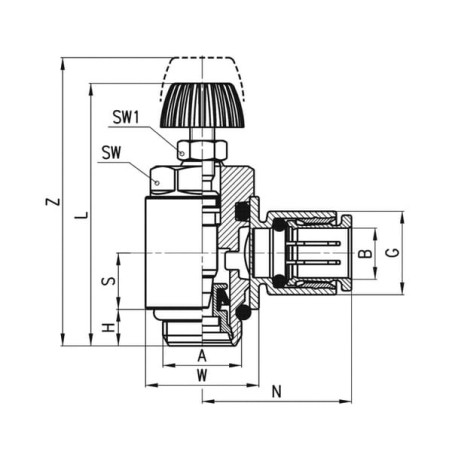 Limiteur débit CAMOZZI PMCU7083810