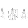 Limiteur débit CAMOZZI RFO38318