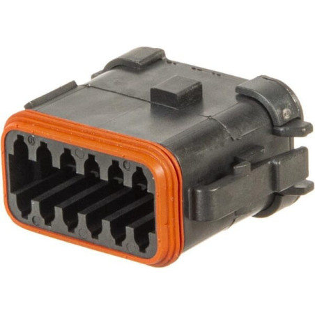 Logement de fiche 12 Positions Femelle DT sch DEUTSCH DSDT0612SBCE05