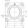 Logement de palier SKF FYJ504