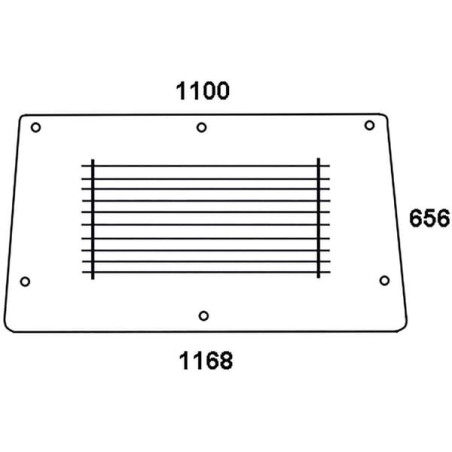 Vitre arrière UNIVERSEL 84368071N
