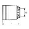 Manchon de protection BONDIOLI/6PAVESI 219040004