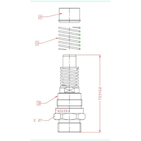 Manchon FASTER KIT2FNB38222F