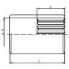 Manchon DANFOSS MASAEA9ID