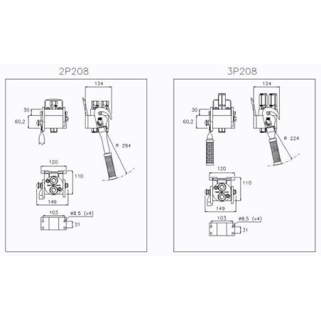 Manchon FASTER 2P208212GMC